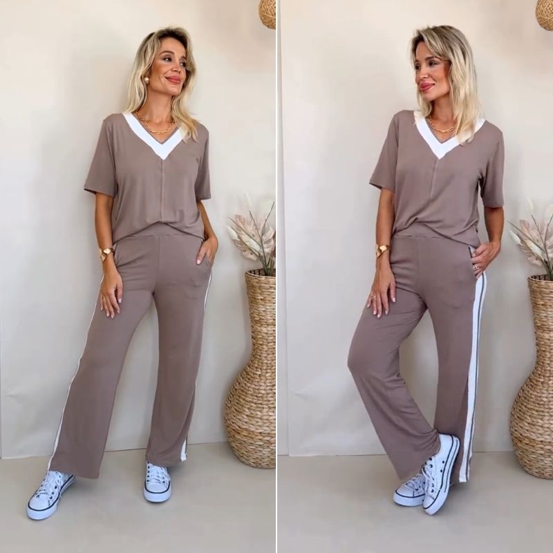 Completo Abbinato con Scollo a V