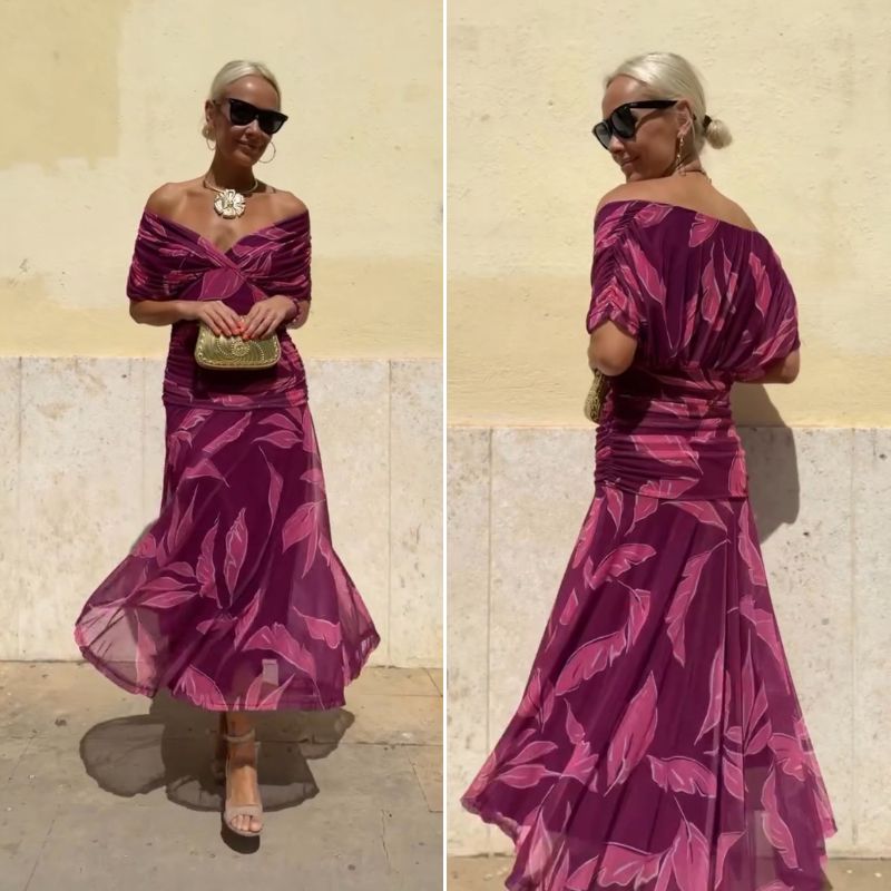 Vestido com Estampado Floral – Offerta Compra 1 e Recebe 2